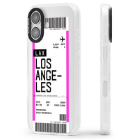 Personalisierte Bordkarte für Los Angeles