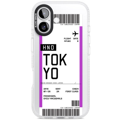 Personalised Tokyo Boarding Pass