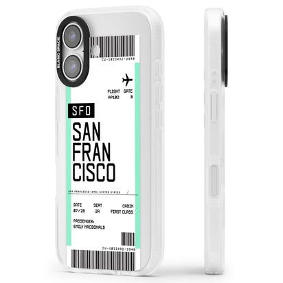 Personalised San Francisco Boarding Pass