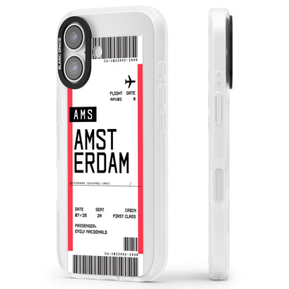 Personalised Amsterdam Boarding Pass