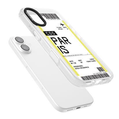 Personalised Paris Boarding Pass