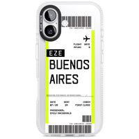 Personalised Buenos Aires Boarding Pass