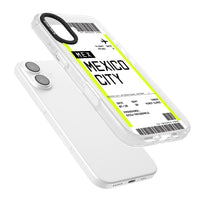 Carte d'embarquement personnalisée pour Mexico