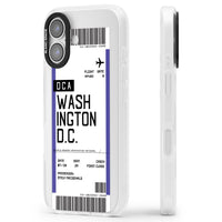 Personalised Washington D.C. Boarding Pass