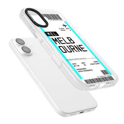 Personalised Melbourne Boarding Pass