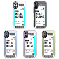 Personalised Melbourne Boarding Pass