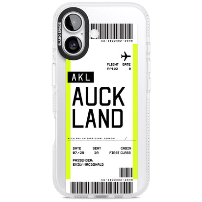 Personalised Auckland Boarding Pass
