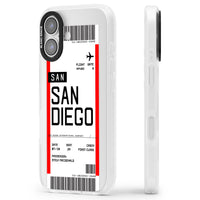 Personalised San Diego Boarding Pass