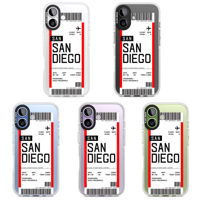Personalised San Diego Boarding Pass