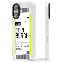 Personalised Edinburgh Boarding Pass