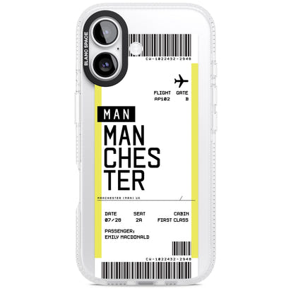 Personalised Manchester Boarding Pass