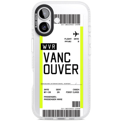Personalised Vancouver Boarding Pass