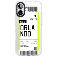 Personalised Orlando Boarding Pass