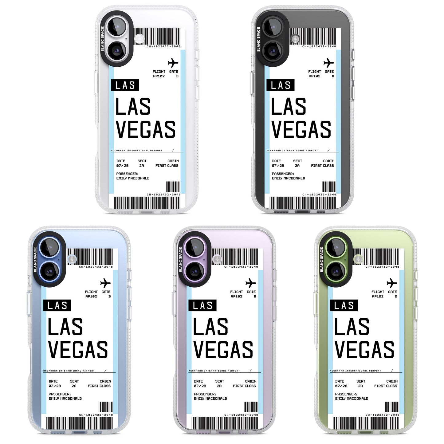 Personalised Las Vegas Boarding Pass