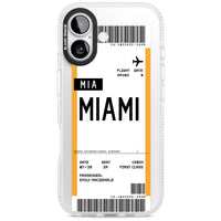 Personalised Miami Boarding Pass