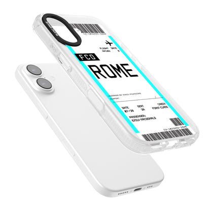 Personalised Rome Boarding Pass