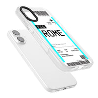Personalised Rome Boarding Pass