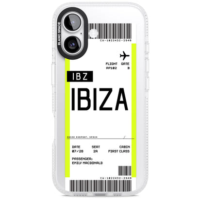 Personalised Ibiza Boarding Pass