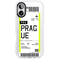 Personalised Prague Boarding Pass