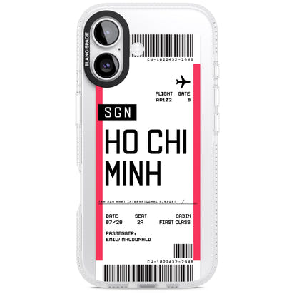 Personalised Ho Chi Minh Boarding Pass