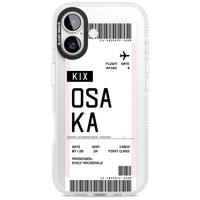 Personalised Osaka Boarding Pass