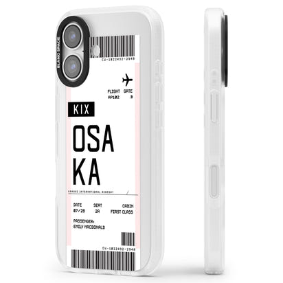 Personalised Osaka Boarding Pass