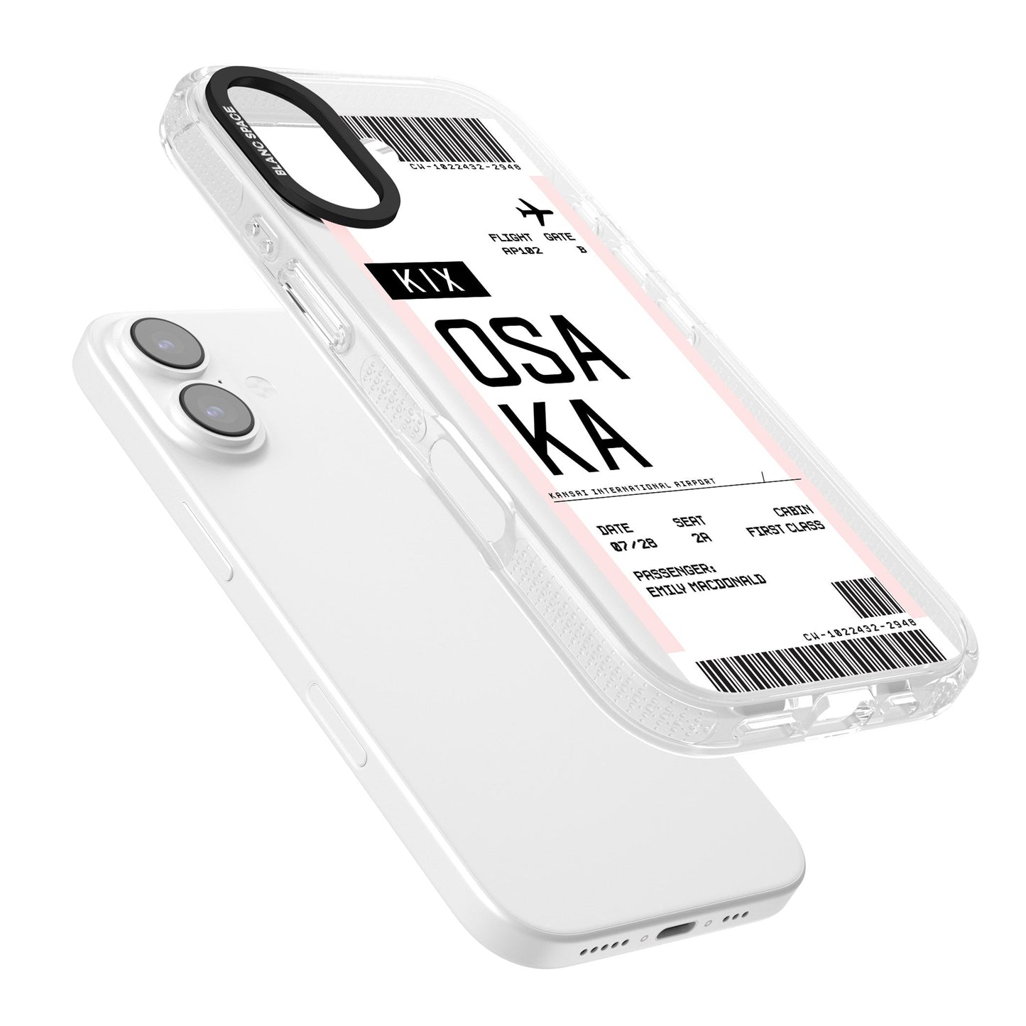 Personalised Osaka Boarding Pass