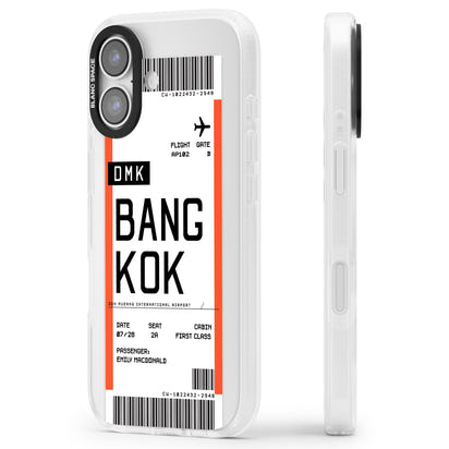 Personalised Bangkok Boarding Pass