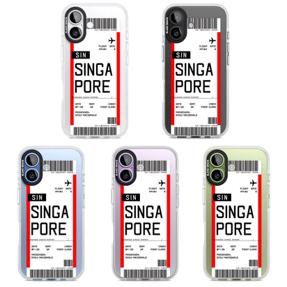 Personalised Singapore Boarding Pass