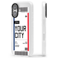 Personalised Create Your Own Boarding Pass Ticket
