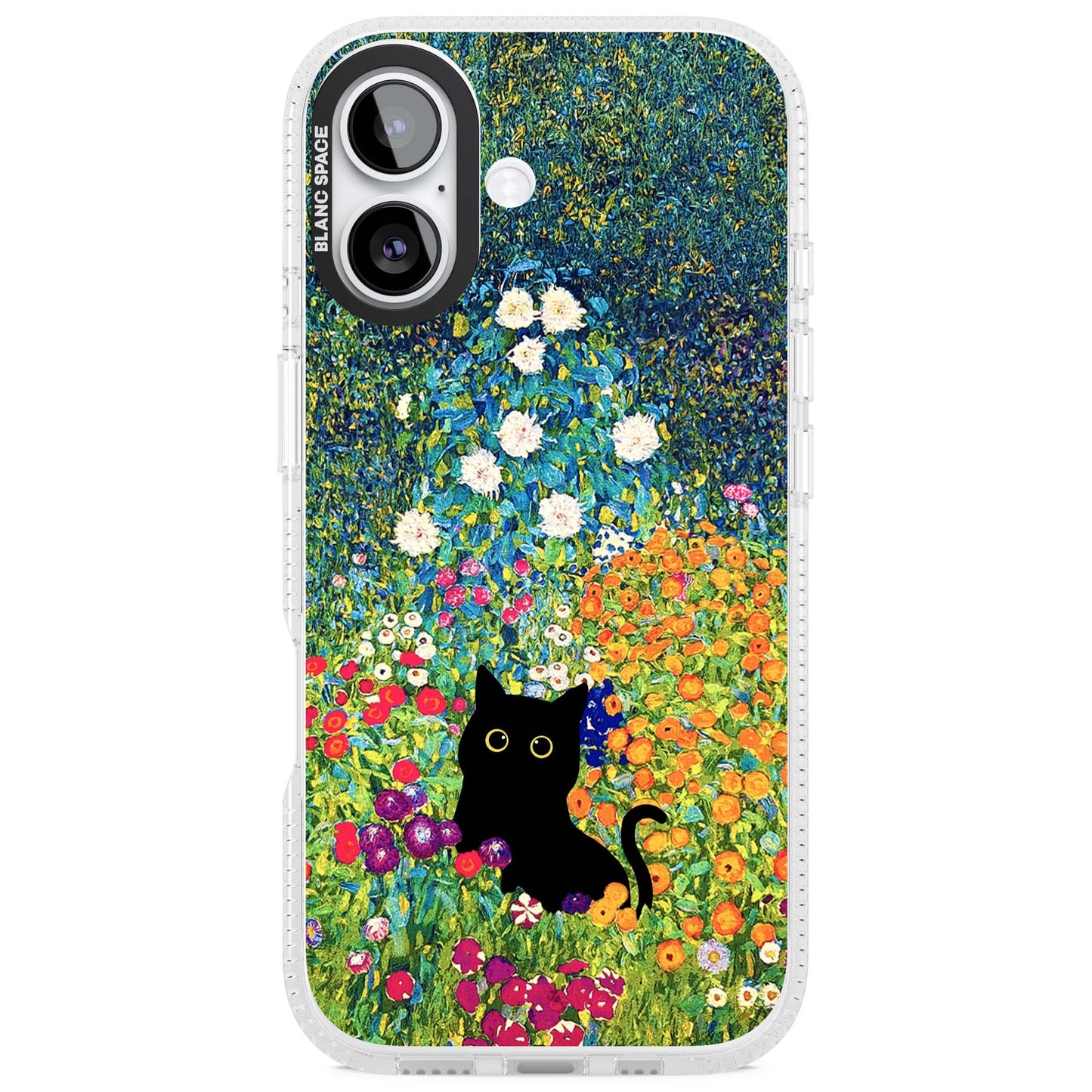 Cat in Klimt's Garden