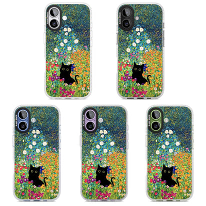 Cat in Klimt's Garden