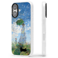 Cat with Monet's Parasol Lady