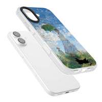 Cat with Monet's Parasol Lady