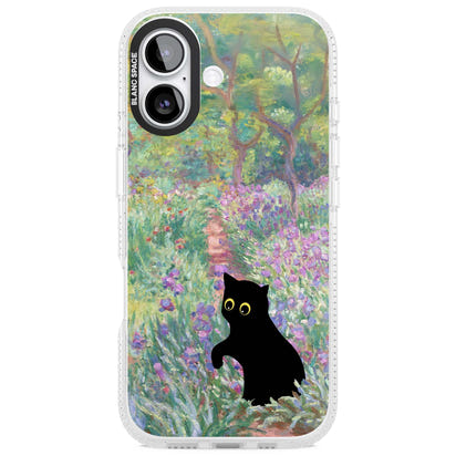 Cat in Monet's Giverny Garden