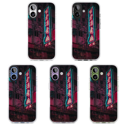 Neon-Kanji-Stadtbild