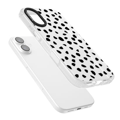 Black Dalmatian Polka Dot
