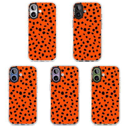 Fetter roter Punktdruck