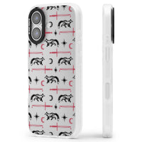 Motif renard et lame