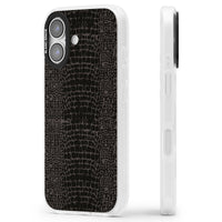 Dark Animal Print Snake Skin