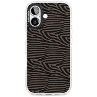 Dark Zebra Print
