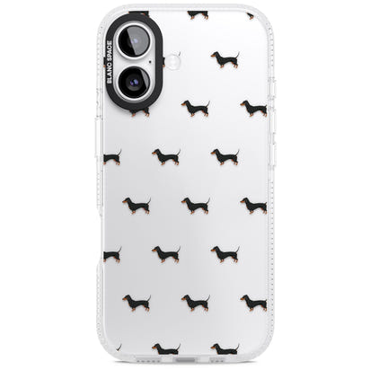 Dachshund Pattern Clear