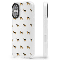 German Shepherd Pattern Clear