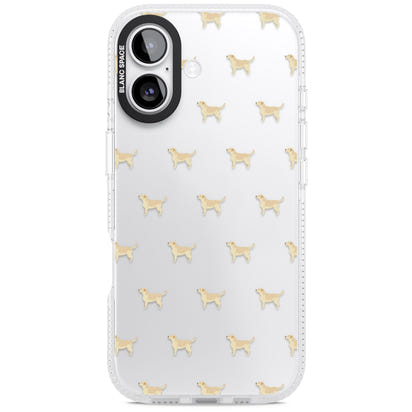 Tan Labrador Dog Pattern