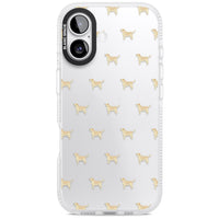 Tan Labrador Dog Pattern