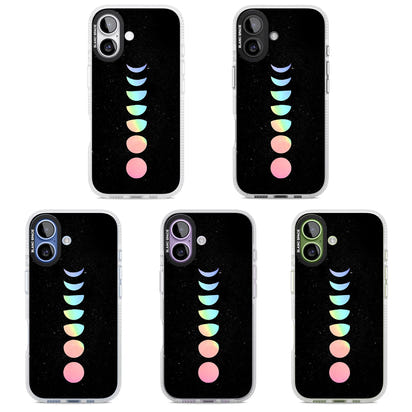 Pastel Moon Phases