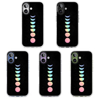 Pastel Moon Phases
