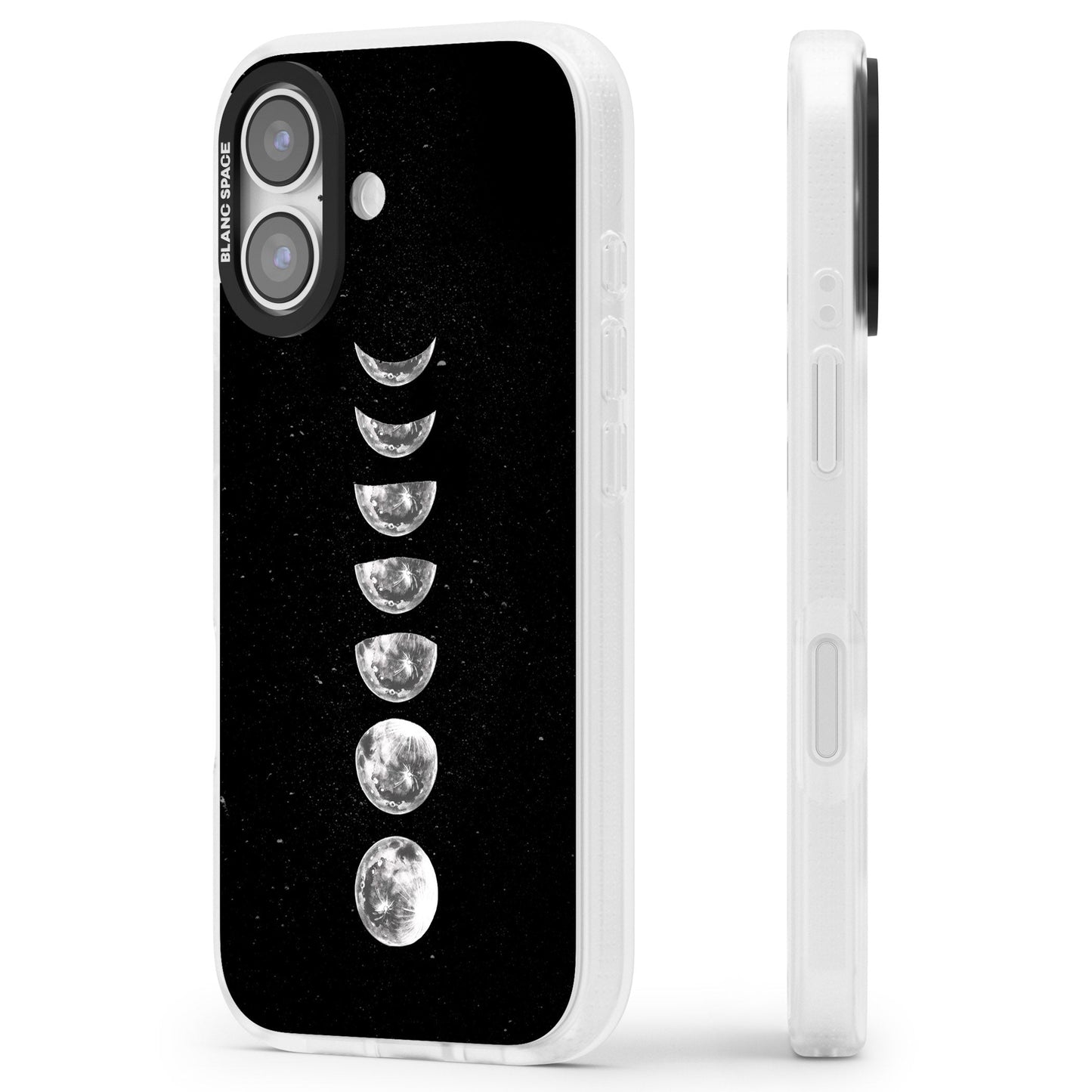 Light Watercolour Moons