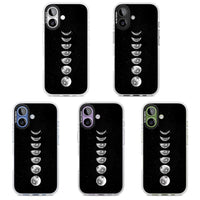 Light Watercolour Moons