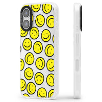 Motif de visage souriant